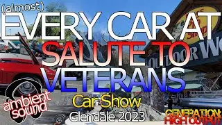 Veteran&rsquo;s Car Show Cabela's 2023 (Glendale AZ) Full Walkthrough of Show Cars