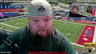 Believeland Media USFL Championship Preview w/ Derek Dimit & Marshawn Powers