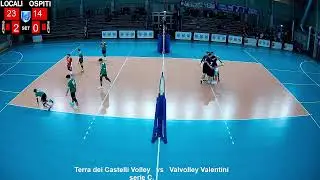 terra dei castelli volley  vs  valvolley valentini