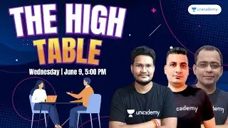 The High Table with Mahendra Singh Mehra, Uday Pratap & Nikhil Sharma