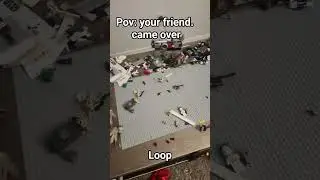 your friends came over