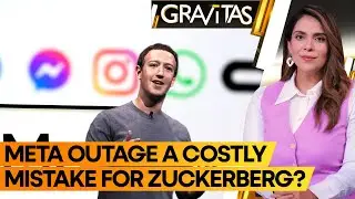 Gravitas | Meta Blackout: How much money did Mark Zuckerberg lose? | WION