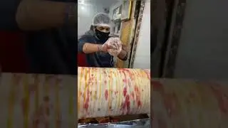 Roller Coaster Real fruit Ice Cream😍🤤 | Delhi  #Icecream #Rollercoastericecream #Delhi