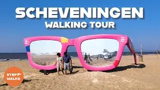Exploring the Dutch Beach City - Scheveningen Walking Tour 4K