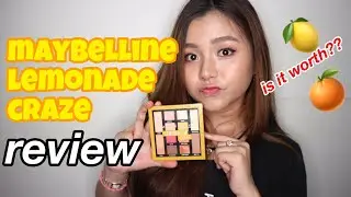 REVIEW MAYBELLINE LEMONADE CRAZE (ENGLISH SUBTITLE)