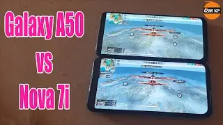 Free fire - Huawei Nova 7i vs Galaxy A50 TEST SPEED GAMING 2020