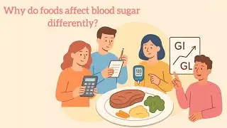 Why does each food have a different effect on blood sugar?