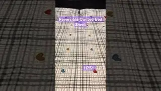 Reversible Quilted Bed Sheet Price - 1125/- link in bio #quilt #comforter #bedlinen #bedcover #set