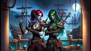 WoW Hardcore sister's, multibox - NO, Two-handed game - YES!