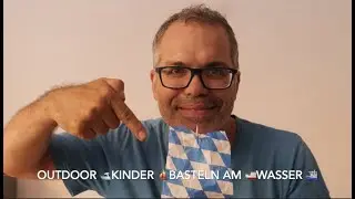 Kinder Outdoor basteln am Wasser: Das⛴ schnellste 🚢Schiff ⛴der 🚢Welt!🌎
