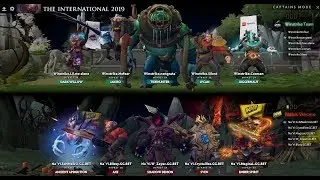 Dota 2 The International 2019 (NATUS VINCERE vs WINSTRIKE TEAM) Crystallize Sven. Глазами игрока