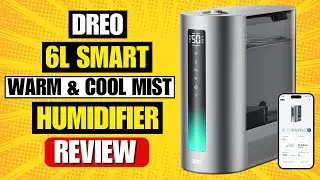 Обзор увлажнителя воздуха Dreo 6L Smart с функцией теплого и холодного тумана