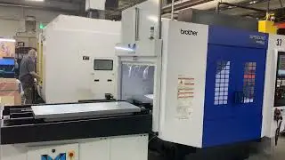 Midaco AS5020SD Automatic Pallet Changer on Brother Speedio W1000XD1