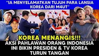Korea Menangis! Aksi Heroik Seorang Warga Indonesia Buat Presiden & TV Korea Turun Tangan #trending