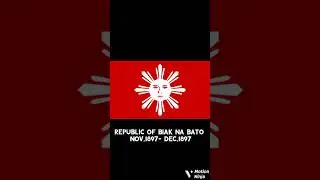 Philippine Flag Evolution 🇵🇭 #philippines #flag #history