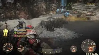 Fallout 76 - Mutant Behemoth funny Ragdoll