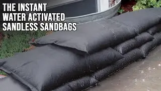The Instant Water Activated Sandless Sandbags