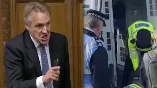 Absolute disgrace, un-British! Tory rages after seeing elderly anti-lockdown protester arrested