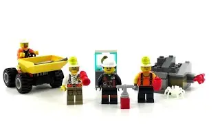 LEGO City Set 60184 - Bergbauteam / Unboxing & Review deutsch