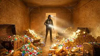 Breaking Into Pharaoh&rsquo;s Golden Tomb After 3,000 Years#treasurehunter #EgyptianTreasures