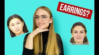 Earrings for Round & Square Face Shapes✨ | (NEW UDEMY Fashion Design & Styling Course)