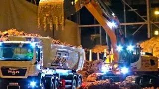 BIG RC Truck Moments! MAN! MB Arocs! Liebherr! Komatsu! Volvo! RC Trucks! Dozer! Excavator!