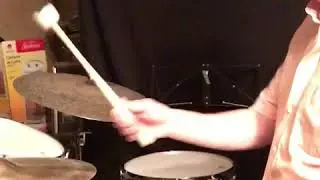 Short drum solo with mallets