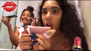 LETTING MY NIECE DO MY MAKEUP (BAD IDEA)