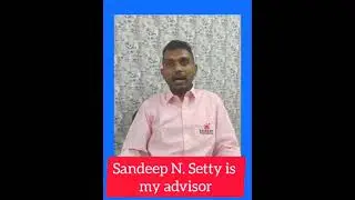 Destination wedding planner - a testimonial to Sandeep N. Setty, Financial Advisor