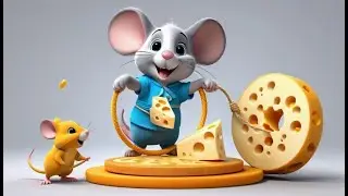 Three Blind Mice Solve the Cheese Mystery | Kids Nursery Rhymes & Songs