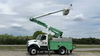 For sale 2007 IHC 4x4 50&rsquo; Bucket Truck 804-928-9099