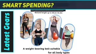 BBK Silicone Adjustable Weighted Belt: The Ultimate 3-in-1 Fitness Game Changer!