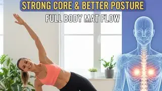15-Minute Pilates for Strong Core & Better Posture (Full Body Mat Flow) #CoreStrength #BetterPosture