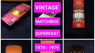 VINTAGE  MATCHBOX SUPERFAST PARADE 1970-1979 +BEWERTUNG #toys #cars #fun #hobby #old #vintage