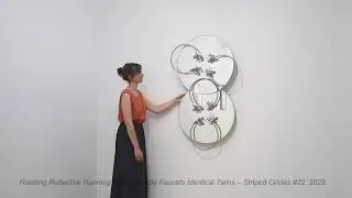 Haegue Yang 양혜규 梁慧圭 / Mesmerizing Mesh – Paper Leap and Sonic Germination, dépendance, 2024