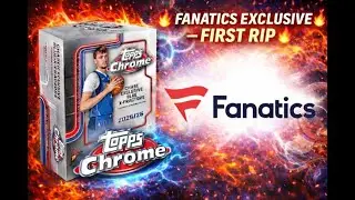 **FANATICS EXCLUSIVE**   2025 Topps Chrome /50 Wembanyama!!