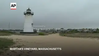Endurance athlete begins swim around Martha&rsquo;s Vineyard to change public perception of sharks