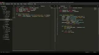 Django 1.11 Blog App Part3