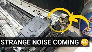 Brother Mfc 430w Strange noise 5A error Paper jam showing 