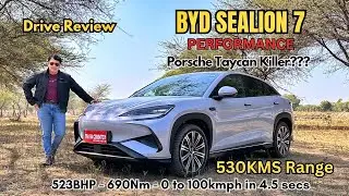 BYD Sealion 7 Electric Sports SUV | Motor World India | Better than Porsche Taycan???
