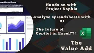 Hands on with Microsoft Project Sophia: The Future of Copilot for Excel?