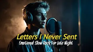 Letters I Never Sent | Emotional Slow Rock for Late Nights