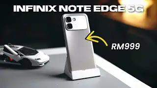 Infinix NOTE Edge 5G: Премиальный внешний вид и качество сборки по приемлемой цене.
