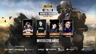 G-SHOCK TEAM Maen PUBG Run 'N' Gun 4 Nations Indonesian Final Day Tournament