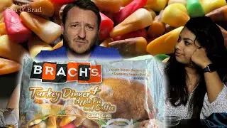 Turkey Candy Corn? Brach's Turkey Dinner Candy Corn Thanksgiving Taste Test