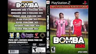 NOVO BOMBA PATCH BY APOLLO GAMES JULHO 2025 - ISO PS2 OPL AETHERX2 PCSX2