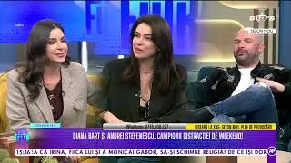 Diana Bart și Andrei Ștefănescu, campionii distracției de weekend la Xtra Night Show