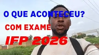 O QUE ACONTECEU COM O EXAME DO IFP 2026?