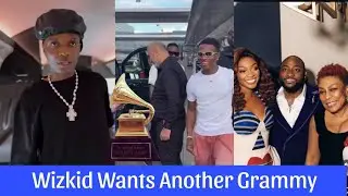 WIZKID ARRIVE LOS ANGELES FOR GRAMMY AWARD AS DAVIDO LINK UP WITH BURNA BOY MUM TO CELEBRATE FELA 