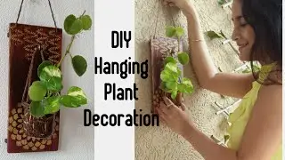 DIy Hanging Plant Idea | Hanging Decoration | DIY Wall Decor | Indoor Plant Decoration | Easy DIY